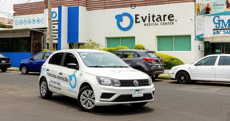 Auto de la Ruta a domicilio de Evitare